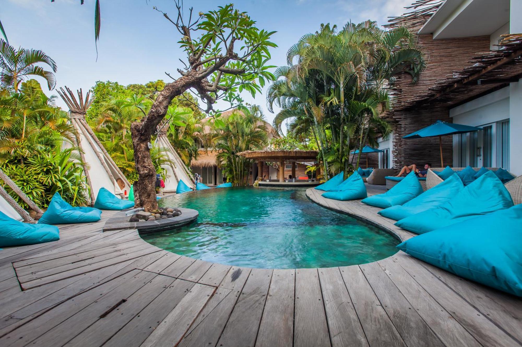 The Green Room Seminyak Eksteriør billede