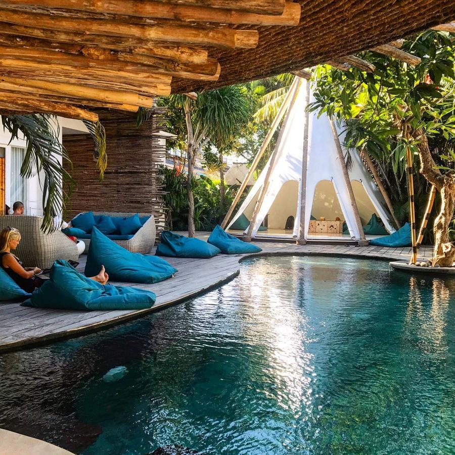 The Green Room Seminyak Eksteriør billede